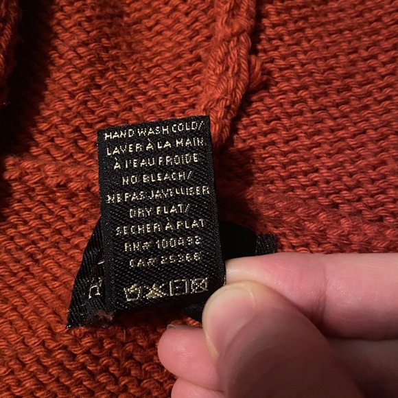 Pure Handknit 100% Cotton Hooded Cardigan - Picture 4 of 8